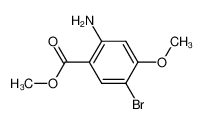 2-氨基-5-溴-4-甲氧基苯甲酸甲酯