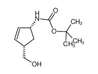 ((1R，4S)-4-(羟基甲基)环戊-2-烯-1-基)氨基甲酸叔丁酯