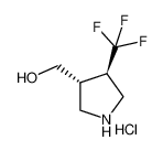 ((3R，4R)-4-(三氟甲基)吡咯烷-3-基)甲醇盐酸