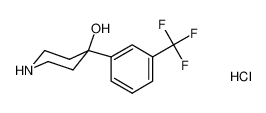 4-(3-(三氟甲基)苯基)哌啶-4-醇盐酸盐