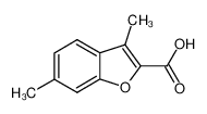 3，6-二甲基-1-苯并呋喃-2-羧酸