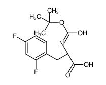 (R)-2-((叔丁氧基羰基)氨基)-3-(2,4-二氟苯基)丙酸