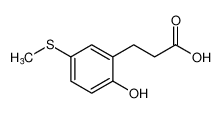3-(2-羟基-5-(甲硫基)苯基)丙酸