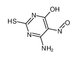 4-氨基-6-羟基-2-巯基-5-亚硝基嘧啶