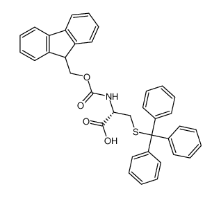 N-Fmoc-S-三苯甲基-D-半胱氨酸