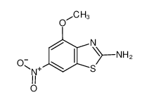 4-甲氧基-6-硝基苯并噻唑-2-胺