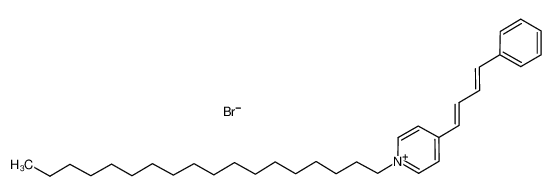 1-十八烷基-4-(4-苯基-1，3-丁二烯基)吡啶溴盐