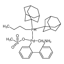 甲磺酰氧基(二金刚烷基-正丁基膦基)-2'-氨基-1,1'-联苯-2-基)钯(II)