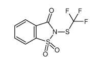 2-((三氟甲基)硫代)苯并[d]异噻唑-3(2H)-酮1，1-二氧化物