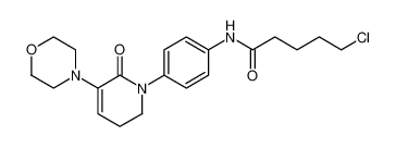 5-氯-N-(4-(5-吗啉-6-氧代-3,6-二氢吡啶-1(2H)-基)苯基)戊酰胺