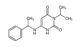 (S)-3-异丙基-6-((1-苯基乙基)氨基)嘧啶-2,4(1H,3H)-二酮