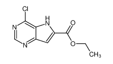4-氯-5H-吡咯并[3,2-d]嘧啶-6-羧酸乙酯