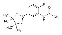 N-(2-氟-5-(4,4,5,5-四甲基-1,3,2-二氧硼杂环戊烷-2-基)苯基)乙酰胺