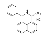 (R)-N-苄基-1-(萘-1-基)乙胺盐酸盐