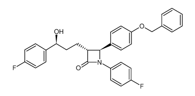 (3R,4S)-1-(4-氟苯基)-3-[(3S)-3-(4-氟苯基)-3-羟基丙基]-4-[4-(苯甲氧基)苯基]-2-氮杂环丁酮