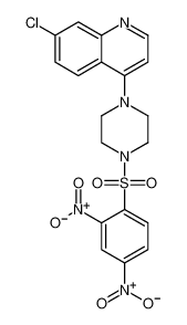 7-氯-4-(4-((2,4-二硝基苯基)磺酰基)哌嗪-1-基)喹啉