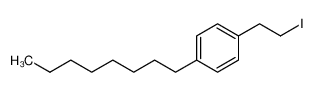 4-(2-碘代乙基)辛基苯