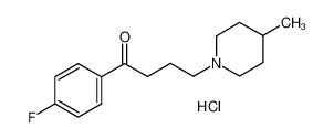1-(4-氟苯基)-4-(4-甲基哌啶-1-基)丁酮盐酸盐
