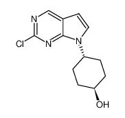 (1R，4R)-4-(2-氯-7H-吡咯并[2，3-d]嘧啶-7-基)环己醇