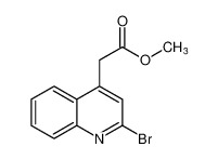 2-(2-溴喹啉-4-基)乙酸甲酯
