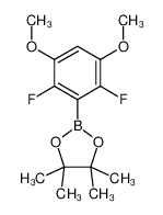 2-(2,6-二氟-3,5-二甲氧基苯基)-4,4,5,5-四甲基-1,3,2-二氧硼杂环戊烷