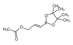 (E)-3-(4,4,5,5-四甲基-1,3,2-二氧硼杂环戊烷-2-基)烯丙基 乙酸酯