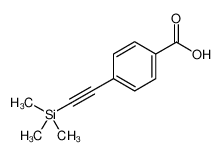 4-[(三甲基硅基)乙炔基]苯甲酸