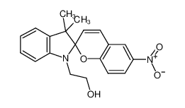 1-(2-羟乙基)-3,3-二甲基吲哚啉-6'-硝基苯并螺吡喃