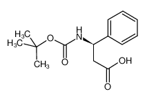 (R)-3-(Boc-氨基)-3-苯基丙酸