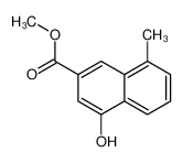 4-羟基-8-甲基-2-萘甲酸甲酯