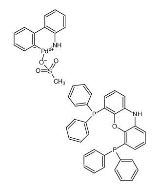 甲磺酸[4,6-双(二苯基膦基)吩恶嗪](2'-氨基-1,1'-联苯-2-基)钯(II)