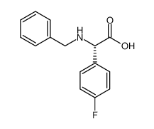 (S)-2-(苄氨基)-2-(4-氟苯基)乙酸