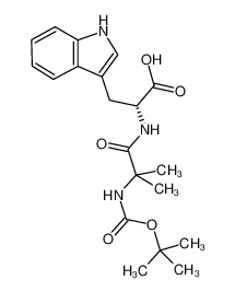 N-[N-[(1,1-二甲基乙氧基)羰基]-2-甲基丙氨酰]-D-色氨酸