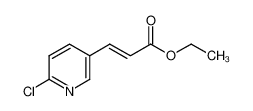 3-(6-氯代-吡啶-3-基)-丙烯酸乙酯
