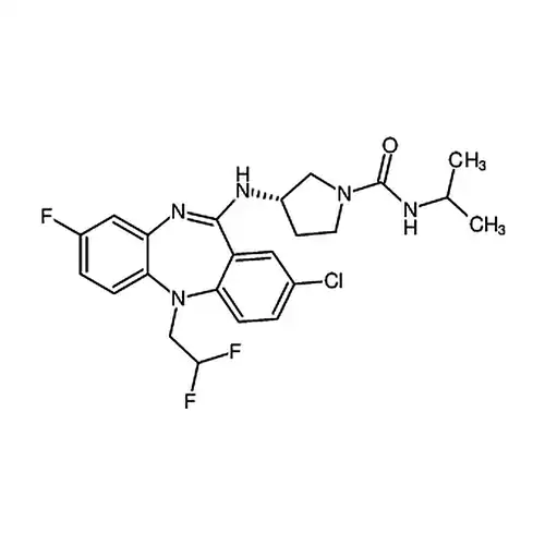 (S)-3-((2-氯-5-(2,2-二氟乙基)-8-氟-5H-二苯并[b,e][1,4]二氮杂卓-11-基)氨基)-N-异丙基吡咯烷-1-甲酰胺