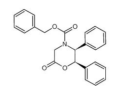 苯甲基(2R,3S)-(-)-6-氧-4-苄氧羧酸-2,3-二苯基吗啉