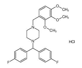 洛美利嗪二盐酸盐