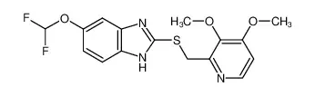5-(二氟甲氧基)-2-{[(3,4-二甲氧基-2-吡啶基)甲基]硫}-1H-苯并咪唑