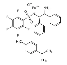 [(R,R)-N-(2-氨基-1,2-二苯乙基)五氟苯磺酰胺]氯化(对伞花烃)钌(II)