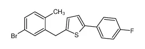 2-(2-甲基-5-溴苄基)-5-(4-氟苯)噻吩