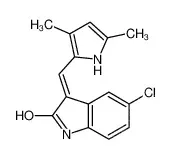 (3Z)-5-氯-3-[(3,5-二甲基-1H-吡咯-2-基)亚甲基]-1,3-二氢-2H-吲哚-2-酮