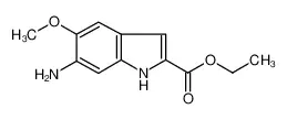 6-氨基-5-甲氧基吲哚-2-甲酸乙酯
