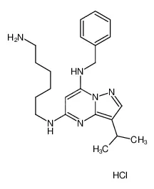 N5-(6-氨基己基)-N7-苄基-3-异丙基吡唑并[1,5-a]嘧啶-5,7-二胺
