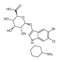 5-溴-4-氯-3-吲哚基-β-D-葡糖苷酸环己胺盐