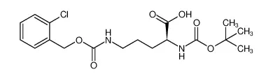 N-叔丁氧羰基-N''-(2-氯苄氧羰基)-L-鸟氨酸