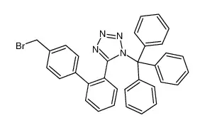 N-(三苯基甲基)-5-(4''-溴甲基联苯-2-基)四氮唑