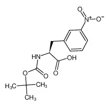 N-叔丁氧羰基-L-3-硝基苯丙氨酸