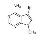 5-溴-7-甲基-7H-吡咯[2,3-d]嘧啶-4-胺