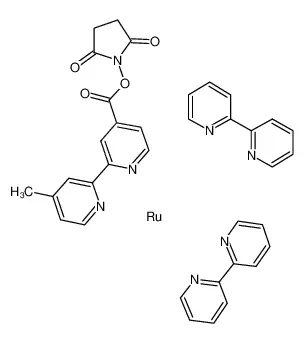 双(联吡啶)-4''-甲基-4-羰基吡啶钌-N-琥珀酰亚胺酯双六氟磷酸酯
