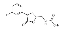 (S)-N-[[3-(3-氟苯基)-2-氧代-5-噁唑烷基]甲基]乙酰胺